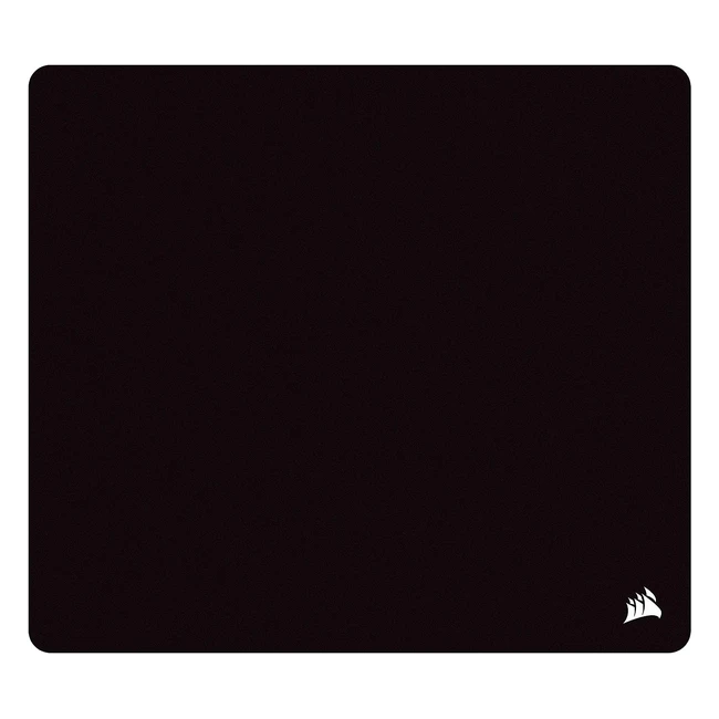 Corsair MM200 Pro Spritzwassergeschütztes Premium-Gaming-Mauspad, 45x40 cm, Mikrofasergewebe, 6mm starke weiche Gummikonstruktion, rutschfeste Gummiunterseite, Heavy XL, Schwarz