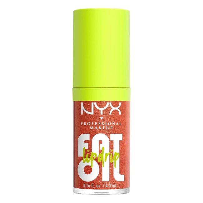 NYX Professional Makeup Lip Gloss - High Shine 12 Hours Hydrating Fat Applicat