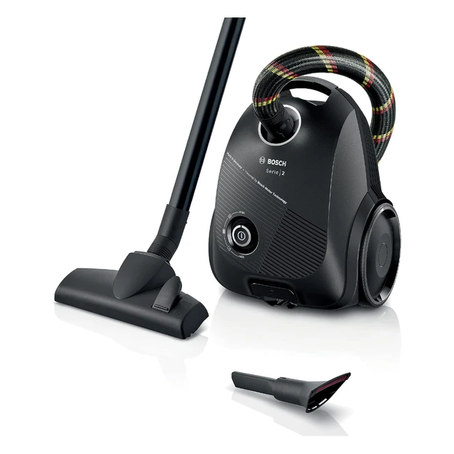 Bosch Staubsauger Serie 2 BGDS2Champ - Nachhaltig & Leistungsstark - 10 Jahre Motorgarantie