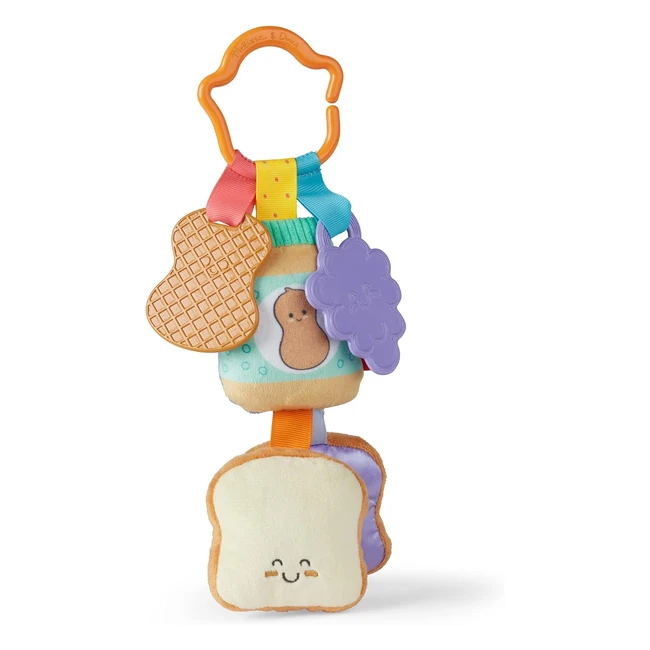 Juguete multisensorial para bebés Melissa & Doug - Sandwich adorable de peluche con pinza - Ref: 123456789