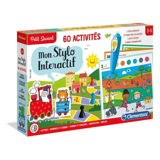 Clementoni 52011 Penna Parlante 60 Attivit - Versione Francese
