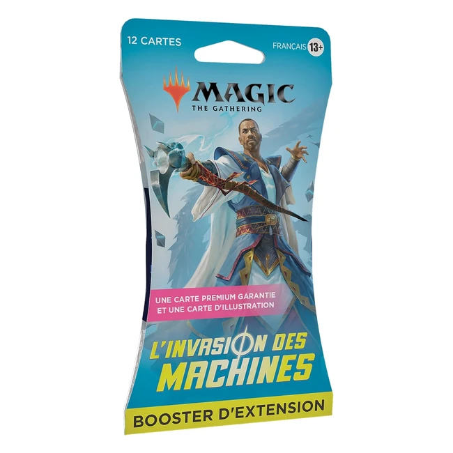 Booster Magic The Gathering L'invasion des Machines VF - Cartes de légende et illustrations