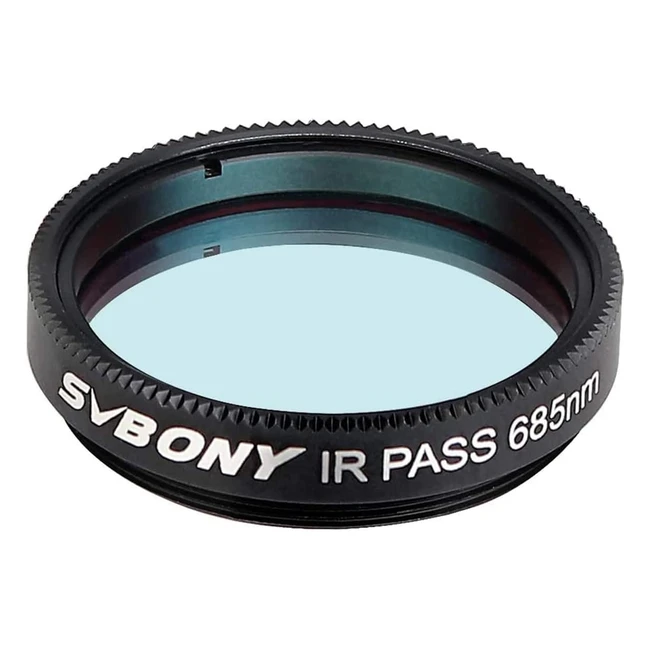 Filtre infrarouge SVBONY SV183 125inIR Pass 685nm pour astrophotographie