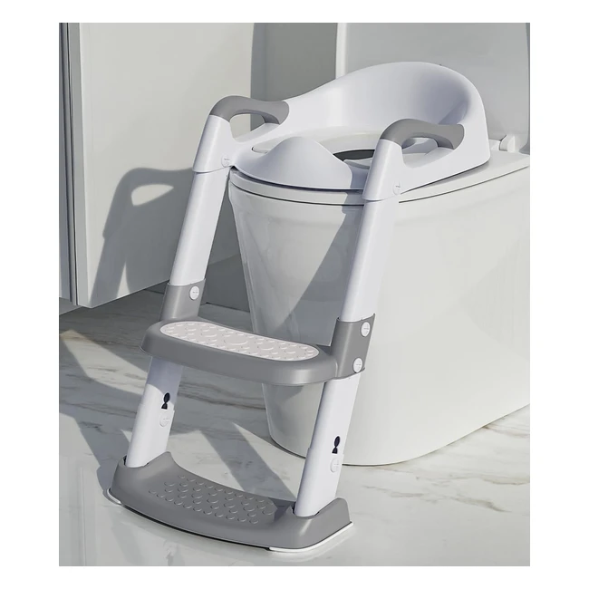 Adaptador WC Nios con Escalera Reductor WC Nios Ajustable y Plegable - Xespi