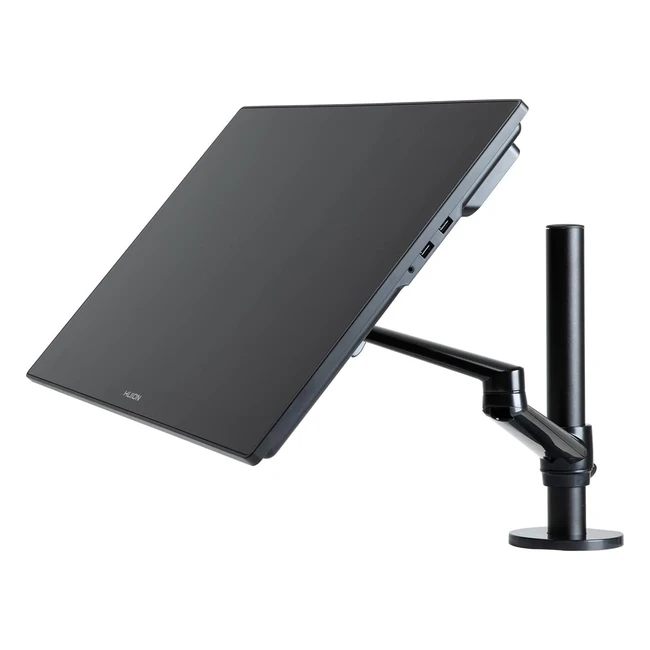 Huion Single Monitor Arm - Ergonomic Tilt, Swivel, and Rotation - VESA 75mm/100mm - For LCD, LED Screens