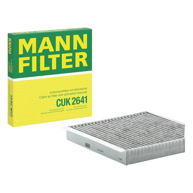Mannfilter CUK 2641 - Filtro Abitacolo Antipolline con Carboni Attivi