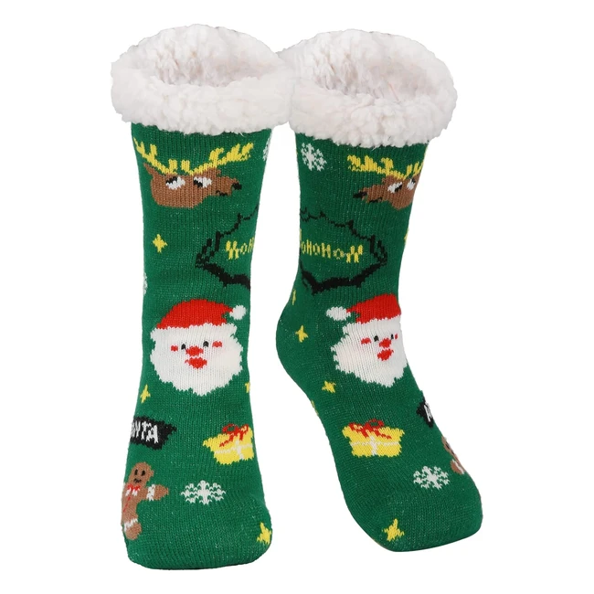 Calze Invernali Niofind Uomo Donna - Antiscivolo Termiche Morbide - Regalo Nat