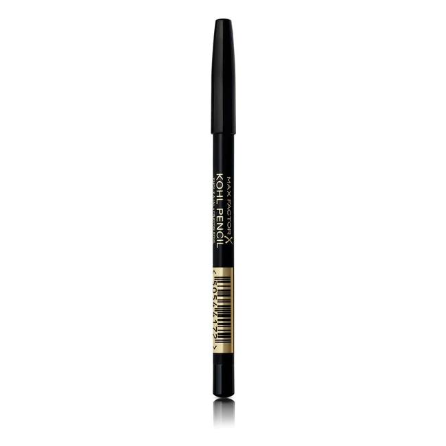 Max Factor Kohl Pencil Eyeliner 20 Black - Easy to Blend Formula - Perfect for S