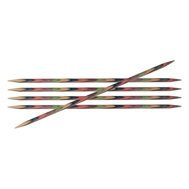 Ferri a Doppia Punta KnitPro Symfonie 15cm x 35mm - Colore Multicolore