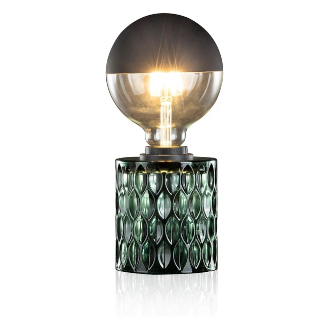 Lampe de chevet Pauleen 48023 Crystal Magic Max20W - Vert 230V