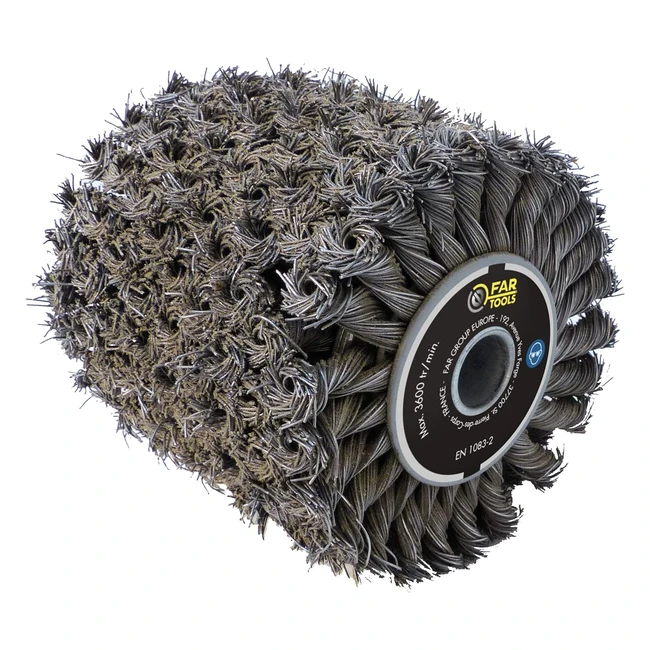 Cepillo Multi Desbaste per Superfici in Pietra e Metallo - Resistente e Affidabile - Diametro 120mm - Larghezza 100mm