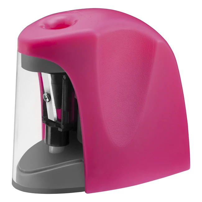 Temperamatite Westcott E55042-00 a Batteria Rosa - Affilatura Automatica