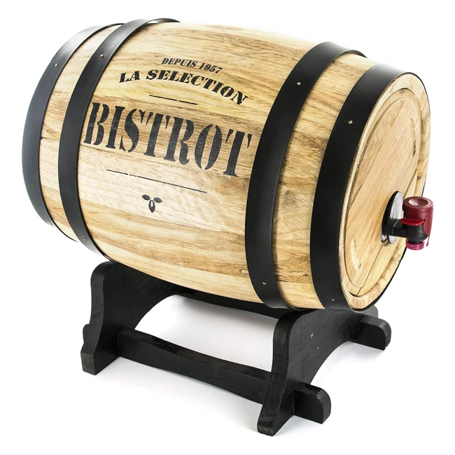 Fontaine  boissons Totally Addict KV7166 avec robinet - Cave tonneau de vin en