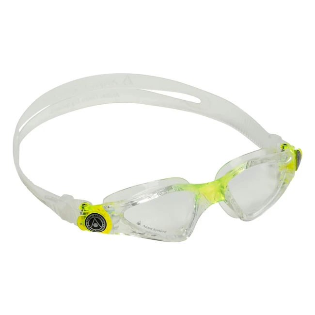 Lunettes de natation Aquasphere Kayene Jnr - Lot de 1 - Vision claire et confortable