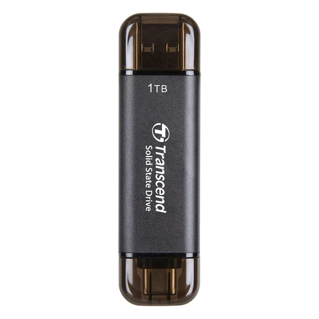 Transcend 1TB External SSD ESD310C USB 10Gbps - Fast, Reliable, and Portable