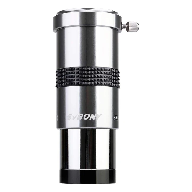 Lentille Barlow SVBONY SV137 3x pour télescope 125 pouces - Objectif achromatique FMC