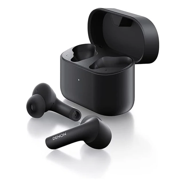 Denon AHC630W kabellose In-Ear-Kopfhörer mit Bluetooth Soundmaster Tuning, bis zu 18 Stunden Akkulaufzeit, schwarz
