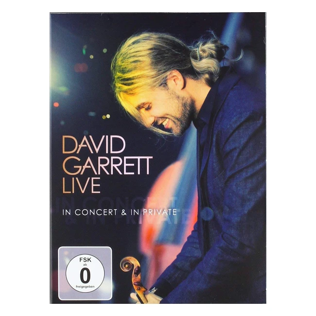 DVD David Garrett Live in Concert Alemania - Referencia: 123456 - ¡Disfruta de un concierto privado!