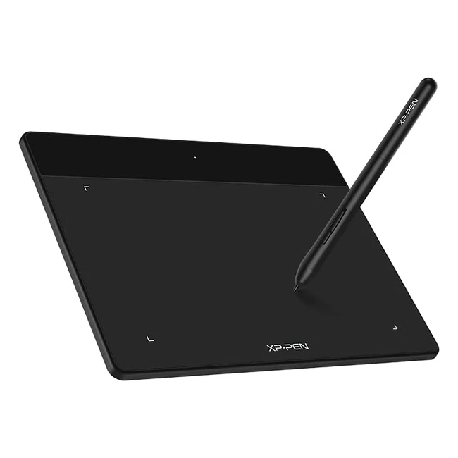 XP-Pen Deco Fun S - Tableta gráfica con lápiz capacitivo pasivo - 8192 niveles - Inclinación de 60° - 6x4 pulgadas