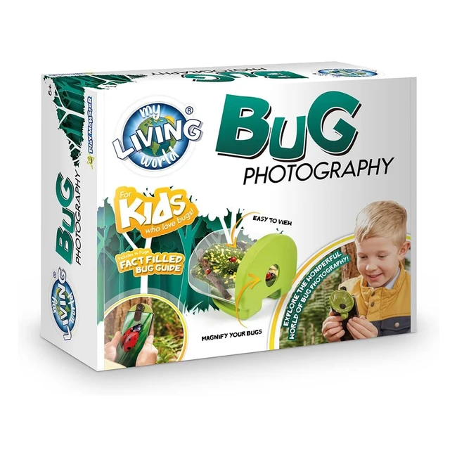 Bug Photography Kit - Capture Incredibly Closeup Photos - Easy Bug Collection