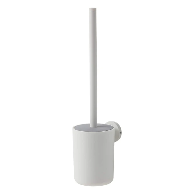 Porte-brosse WC Tiger en acier inoxydable blanc - 95 x 384 x 117 cm - Qualit s