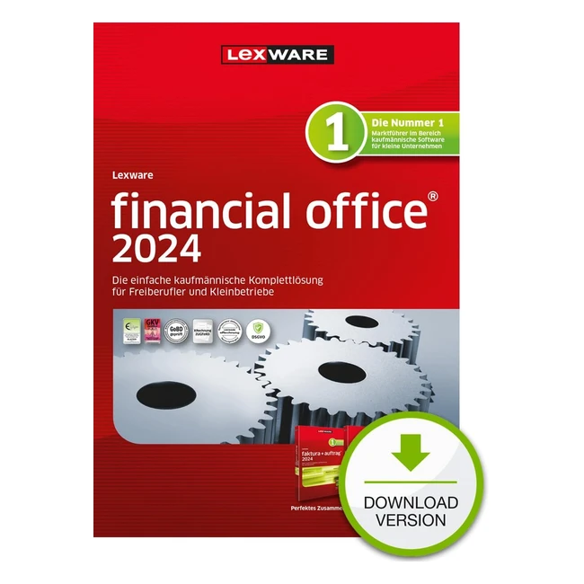 Lexware Financial Office Standard 2024 - Einfache kaufmännische Komplettlösung