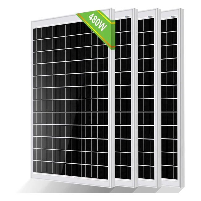 Paquete de 24 Paneles Solares Ecoworthy 100w 120w 150w - Ref 4-120w