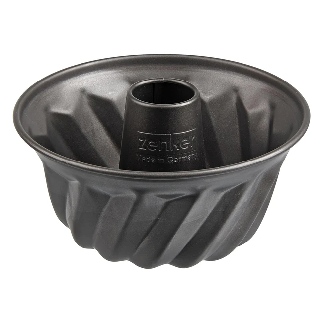 Mini Moule Kougelhopf Zenker 7688 - Spécialité Alsacienne - Acier Inoxydable - 18 cm