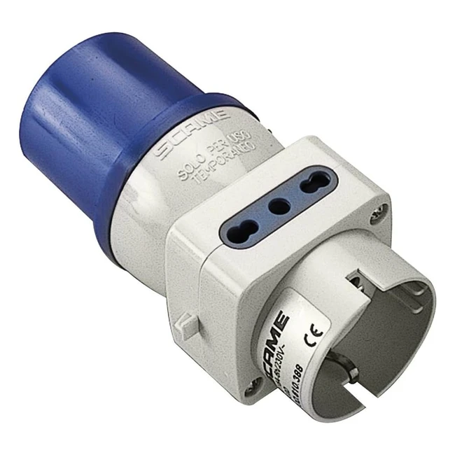 Adattatore Industriale Triplo CEE 3 Poli Spina IEC309 Grande 16A - PP0642S