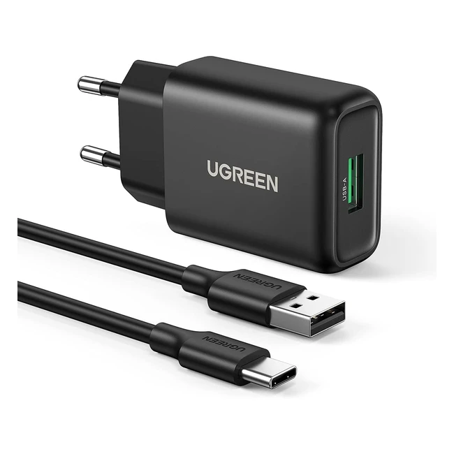 UGREEN 18W USB Charger 3A Quick Charge 30 Fast Charger USB Power Supply