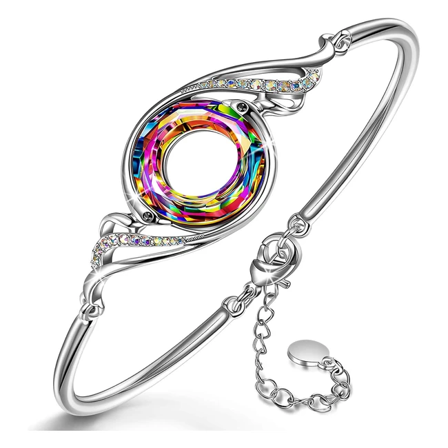 Kate Lynn Crystal Bangle Bracelet - Perfect Mother's Day Gift!
