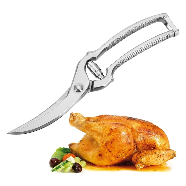 Westmark Geflgelschere aus Edelstahl Schnittstrke einstellbar rutschfester