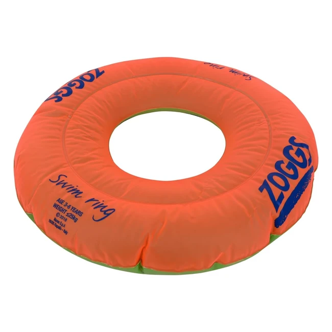 Flotadores Zoggs para Bebés - Naranja/Verde - 2-3 Años