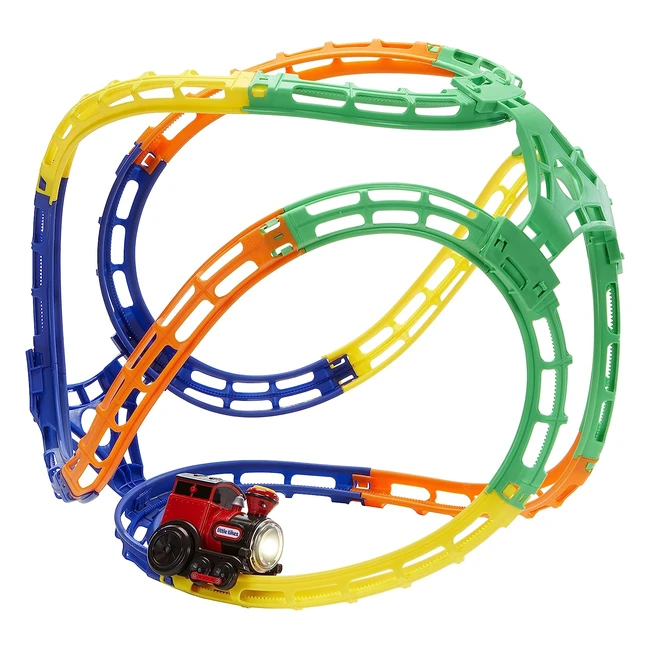Little Tikes Tumble Train - Giocattolo Interattivo con Luci e Suoni - Binari Reg
