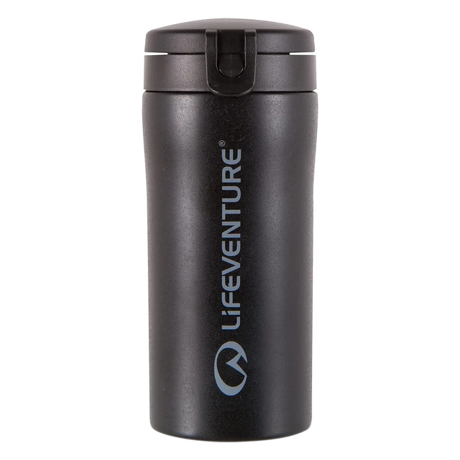 Lifeventure FlipTop Thermal Mug - Insulated Leakproof Travel Mug 300ml