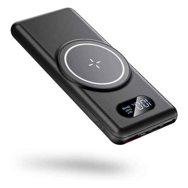 Magnetic Power Bank for iPhone & Samsung | 10000mAh | Fast Charging | Portable Charger