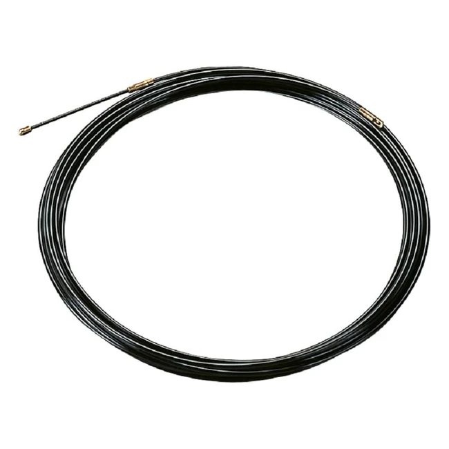 Sonda pasacables 4mm PP0220 - Nylon Perlon - 10m - Flexible - Guía de curvas - Terminal con ojal