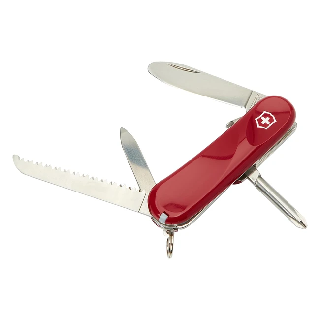 Navaja Victorinox Junior 09 para nios 8 funciones hoja con bloqueo sin punta