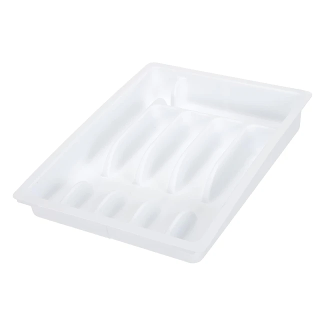 Kesper 30086 Besteckeinsatz ausziehbar Kunststoff 29-50 cm x 38 x 65 cm wei