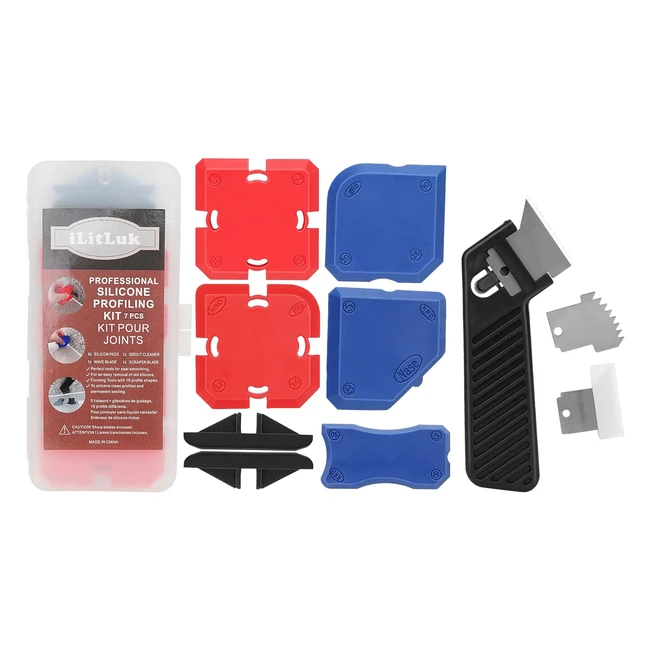 Kit de herramientas para calafatear con silicona - Profesional y práctico