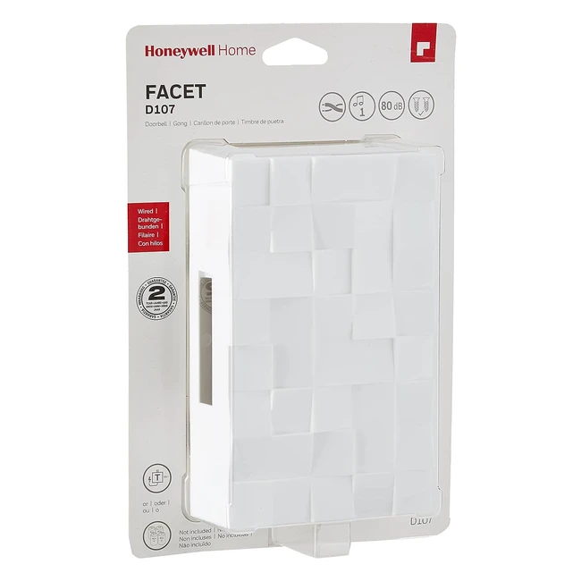 Friedland Traditional Wired Door Chime - Classic Design, 2 Note Tunes, 80dB Sound