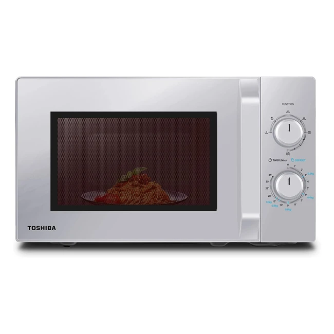 Four microondes Toshiba MW2MG20PFSL avec grill croustillant et cuisson combinee 5 niveaux de puissance