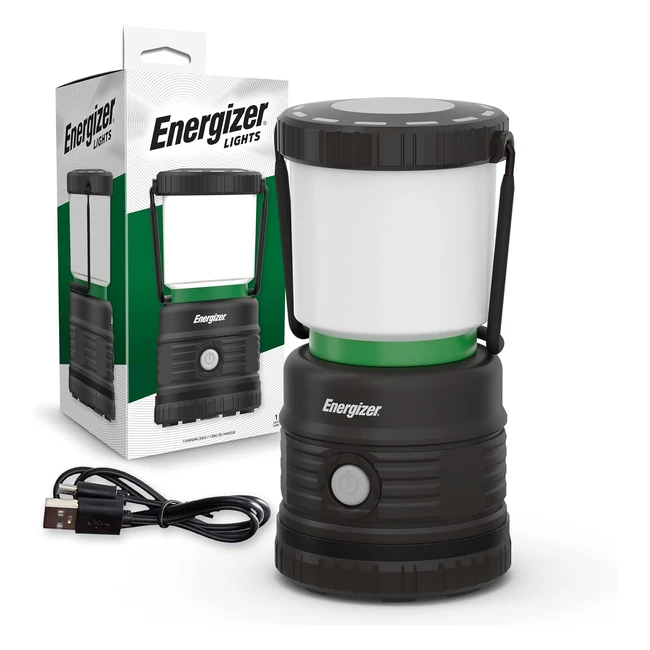 Lanterne Torche Noir Nuit - Energizer - Réf: 12345 - Lumière à 360 degrés