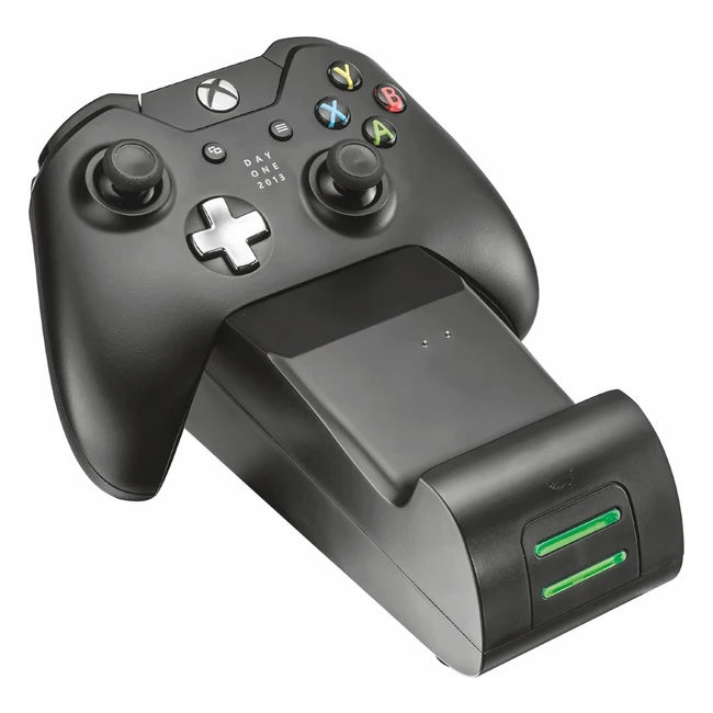 Base de carga doble Trust GXT 247 para gamepads de Xbox One - Carga rpida y ef