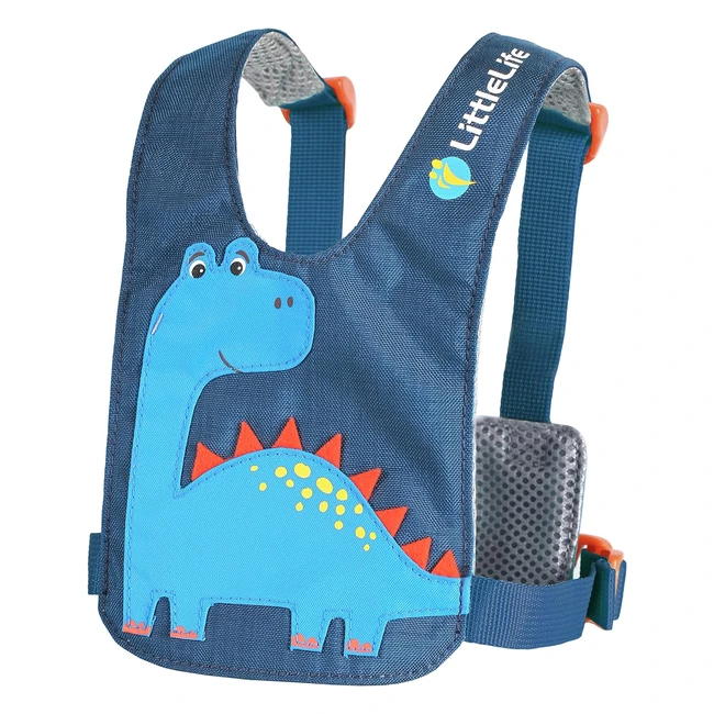 LittleLife Dinosaur Toddler Safety Reins - Blue, 1 Count, Pack of 1