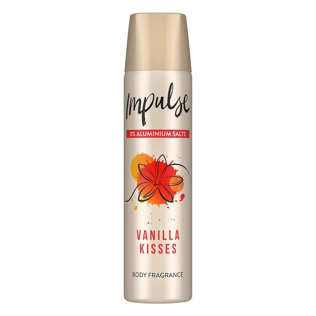 Deospray Impulse Vanilla Cuscino 24h Senza Alluminio - 1x75ml