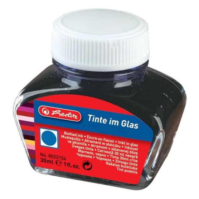 Encre dans le verre 30ml bleu roi - Herlitz 8022154