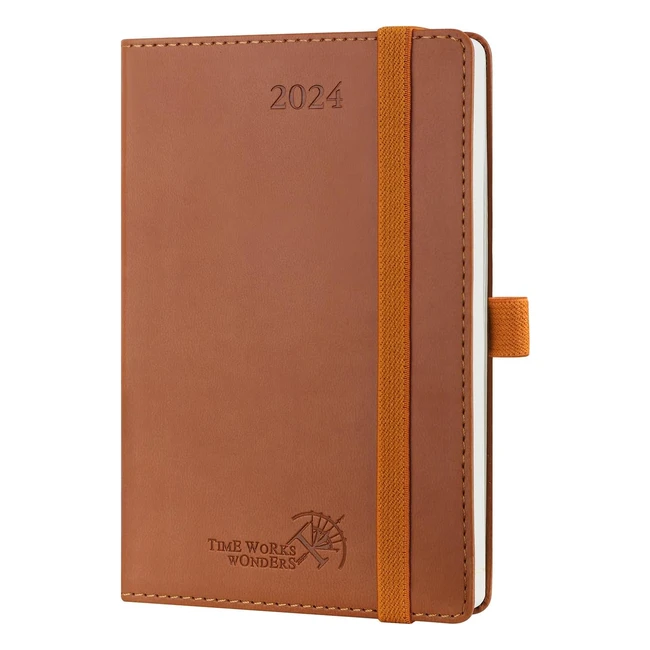 Agenda de poche 2024 semainier 155x105cm - Poprun