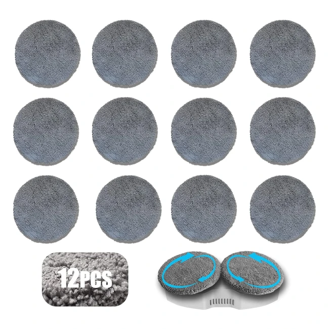 Chiffons de nettoyage lectriques FMart T8Pro T9 - Doux rutilisables lavabl