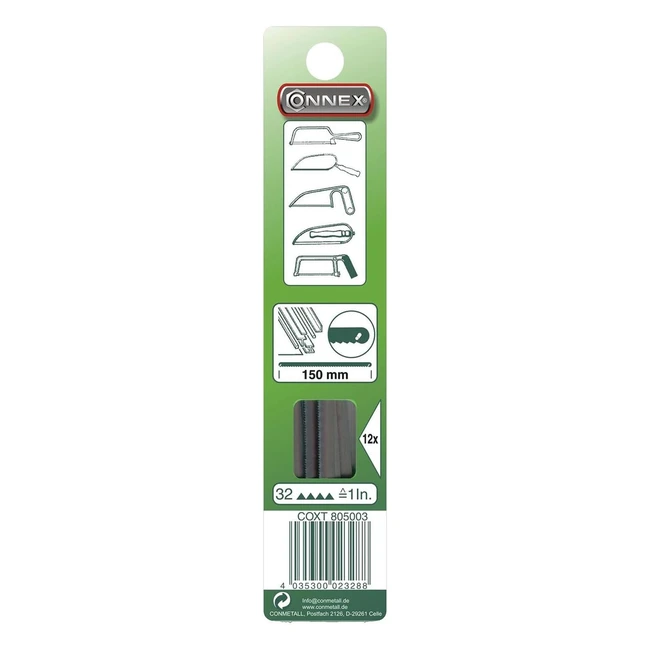 Serrucho Connex COXT805003 - Sierra de 150mm, 32 dientes/pulgada
